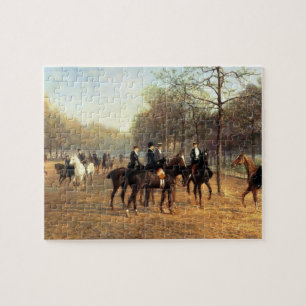 Quebra-cabeça O passeio da manhã, fileira podre, Hyde Park, 189