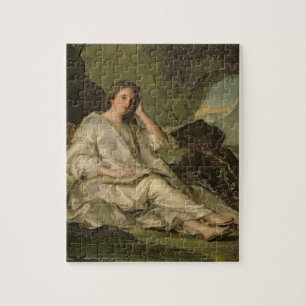 Quebra-cabeça O penitente Magdalene (óleo em canvas)