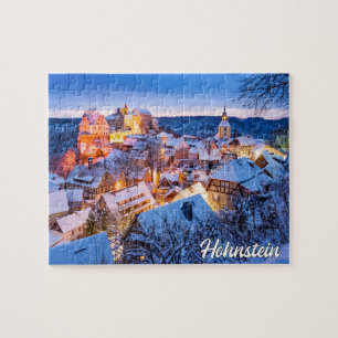 Quebra-cabeça O Período De inverno Em Hohnstein, Alemanha
