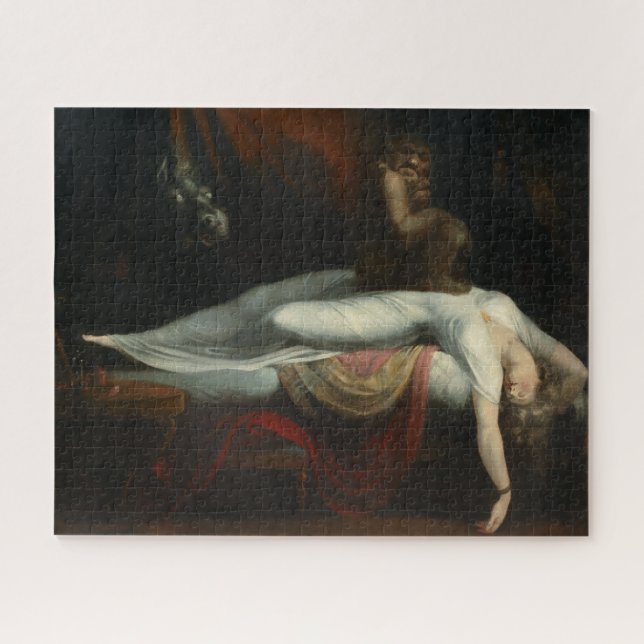 Quebra-cabeça O Pesadelo da Pintura Henry Fuseli (Horizontal)