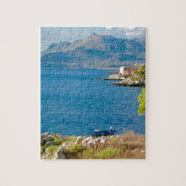 Quebra-cabeça O pescador siciliano (Vertical)