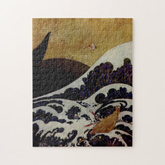 Quebra-cabeça O poderoso peixe de Edmund Dulac