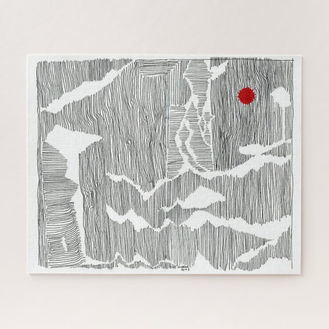 Quebra-cabeça O Ponto Vermelho do Excelente (Horizontal)