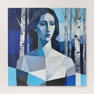 Quebra-cabeça O Porte de “Caelith” – Um Retrato Abstrato