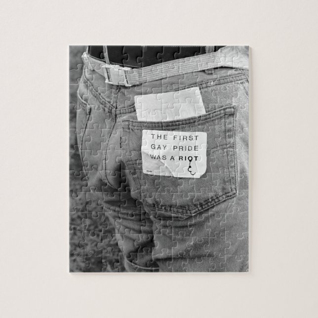 Quebra-cabeça O primeiro orgulho gay era um motim (Vertical)