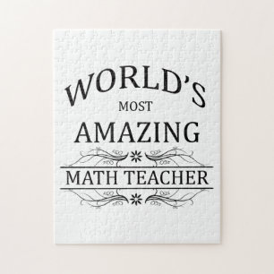 Quebra-cabeça O professor de matemática o mais surpreendente do