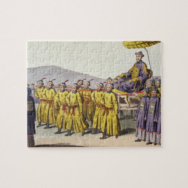 Quebra-cabeça O pulmão de Ch'ien do imperador levou dentro (Horizontal)