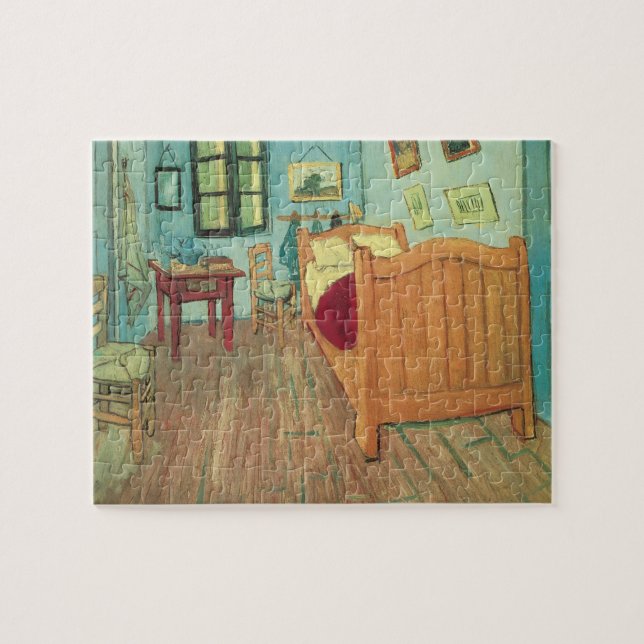 Quebra-cabeça O Quarto de Vincent em Arles (Horizontal)