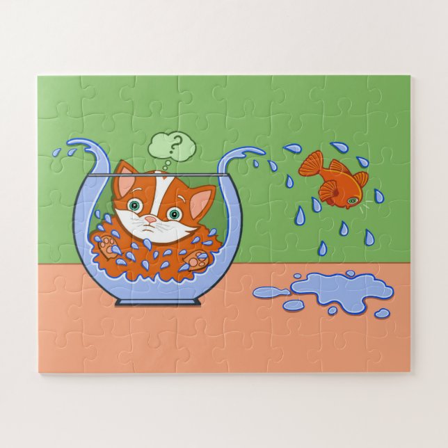 Quebra-cabeça O que está acontecendo (Horizontal)