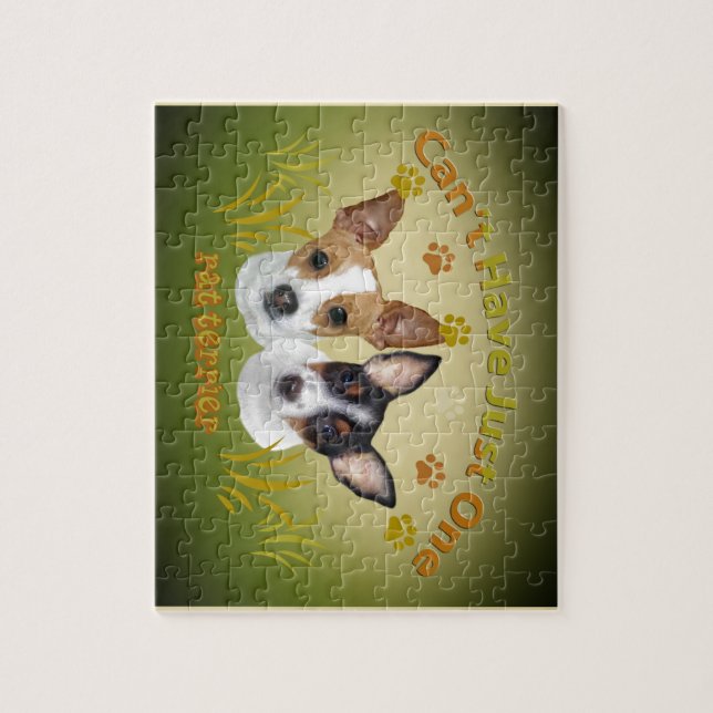 Quebra-cabeça O rato Terrier não pode ter apenas um (Vertical)