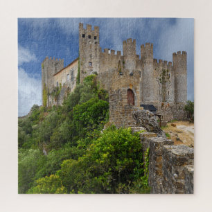 Quebra-cabeça O Real Castelo Portugal-Obidos