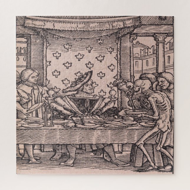 Quebra-cabeça O Rei, da dança da morte (Vertical)