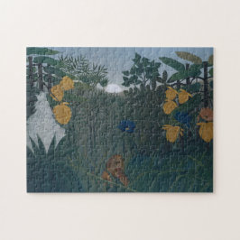 Quebra-cabeça O Repassado do Leão ca. 1907 por Henri Rousseau