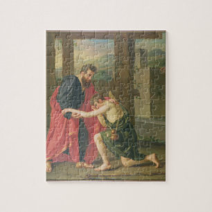 Quebra-cabeça O retorno do filho Prodigal, 1823 (óleo no canva