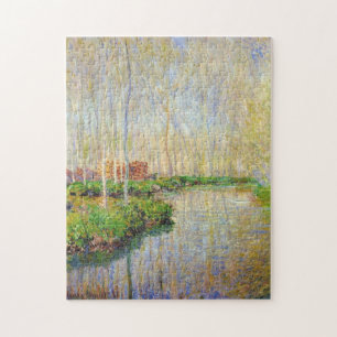 Quebra-cabeça O rio Epte Monet Fine Art