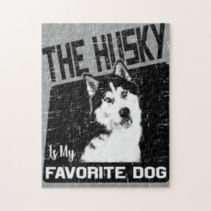 Quebra-cabeça O Rouco É Meu Cachorro Favorito, Husky Siberiano