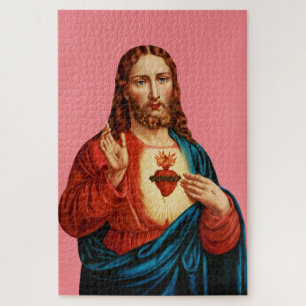 Quebra-cabeça O Sagrado Coração de Jesus