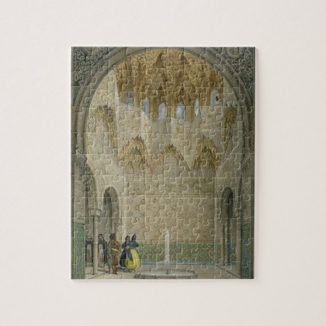 Quebra-cabeça O Salão do Abencerrages, o Alhambra, Granad (Vertical)