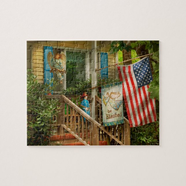 Quebra-cabeça O sapador-bombeiro - seja abençoado meu herói (Horizontal)