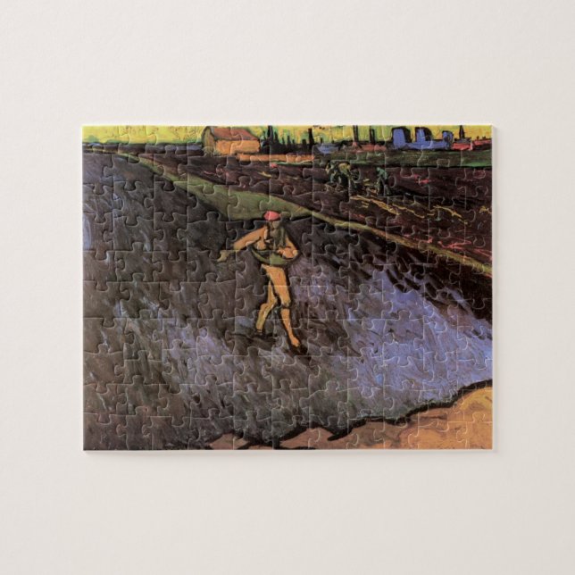 Quebra-cabeça O Semeador: Arredores de Arles por Vincent van Gog (Horizontal)