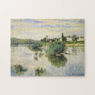 Quebra-cabeça O Sena em Lavacourt Monet Fine Art
