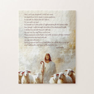 Quebra-cabeça O Senhor É Meu Pastor