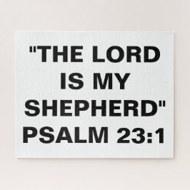 Quebra-cabeça "O Senhor É Meu Pastor"