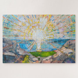 Quebra-cabeça O Sol 1909 | Edvard Munch |