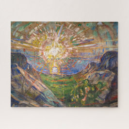 Quebra-cabeça O Sol | Edvard Munch |