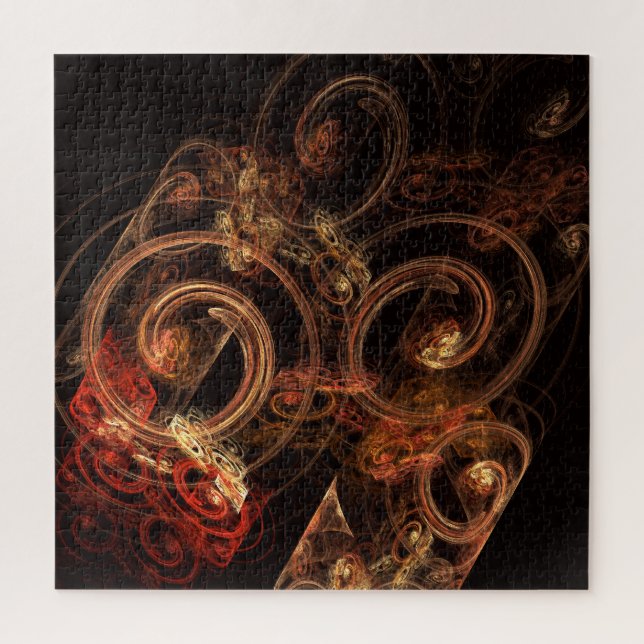 Quebra-cabeça O som da Abstrato de música (Vertical)