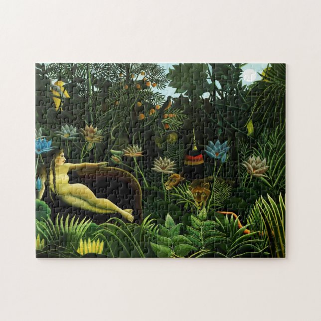 Quebra-cabeça O Sonho de Henri Rousseau (Horizontal)