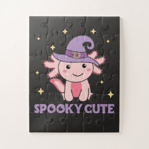 Quebra-cabeça O Spooky Axolotl Aluga Animais Cujos Para O Hallow