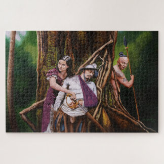 Quebra-cabeça O suporte