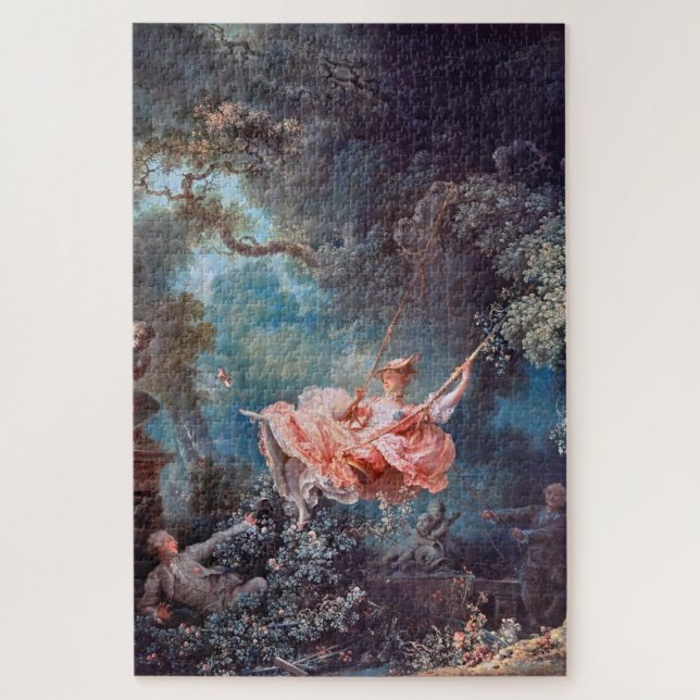 Quebra-cabeça O Swing, Fragonard (Vertical)