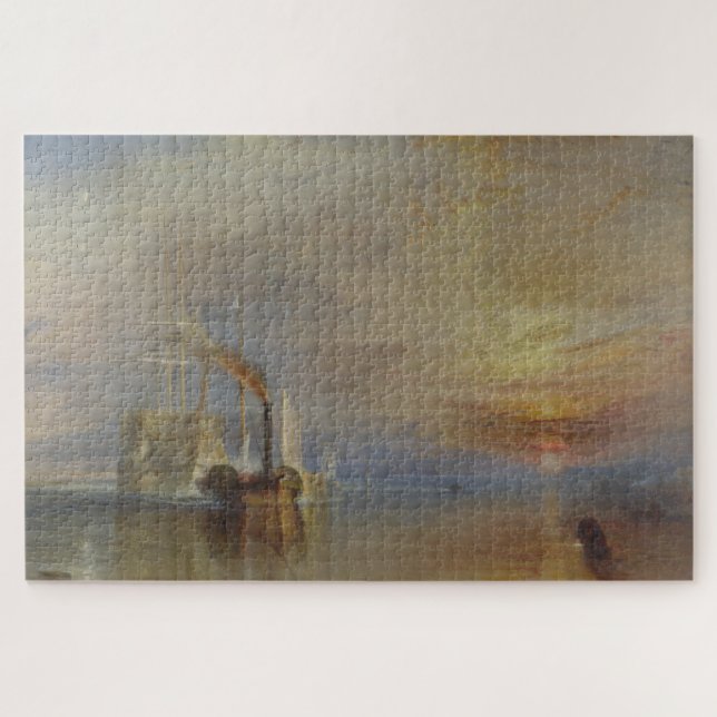 Quebra-cabeça O Temerário de Luta - J.M.W. Turner (Horizontal)