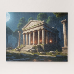 Quebra-cabeça O Templo de Artemis em Ephesus como visto por Ai