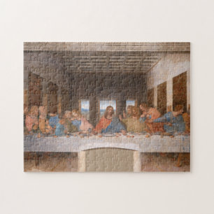 Quebra-cabeça O último jantar de Leonardo Da Vinci