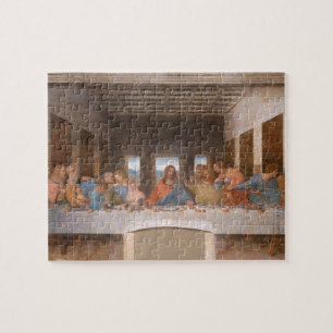 Quebra-cabeça O último jantar de Leonardo Da Vinci
