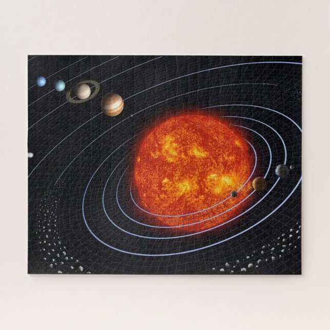 Quebra-cabeça O universo (Horizontal)