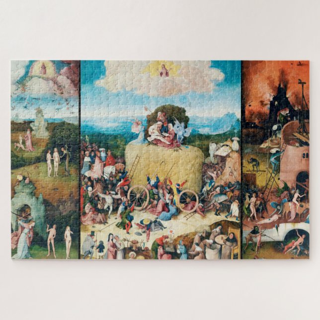 Quebra-cabeça O Vagão Hay, Bosch (Horizontal)