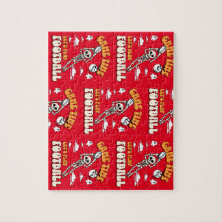 Quebra-cabeça O Vamos do Jogo Joga Futebol Halloween Engraçado