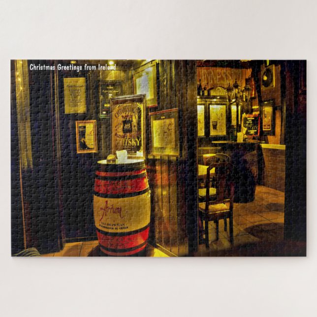 Quebra-cabeça O velho Pub Irlandês Jigsaw Puzzle (Horizontal)