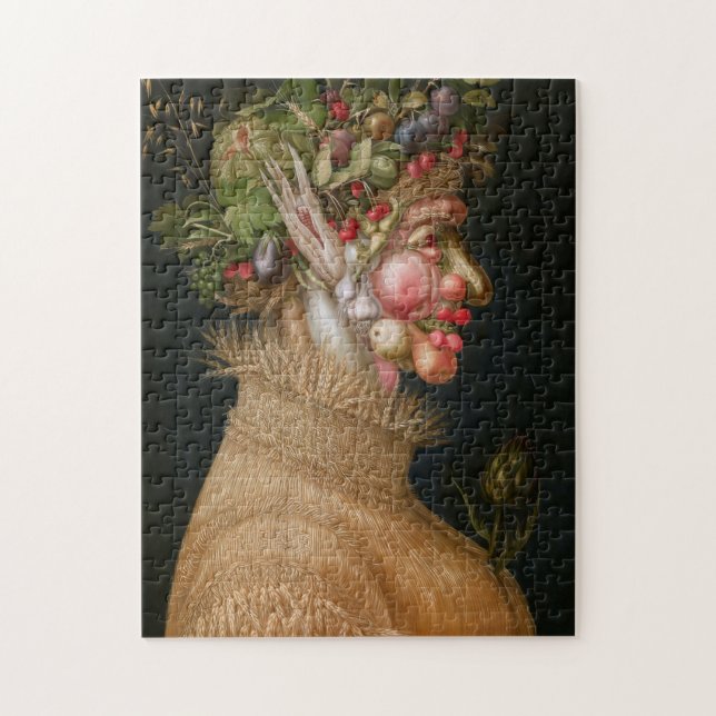Quebra-cabeça O Verão, Arcimboldo (Vertical)