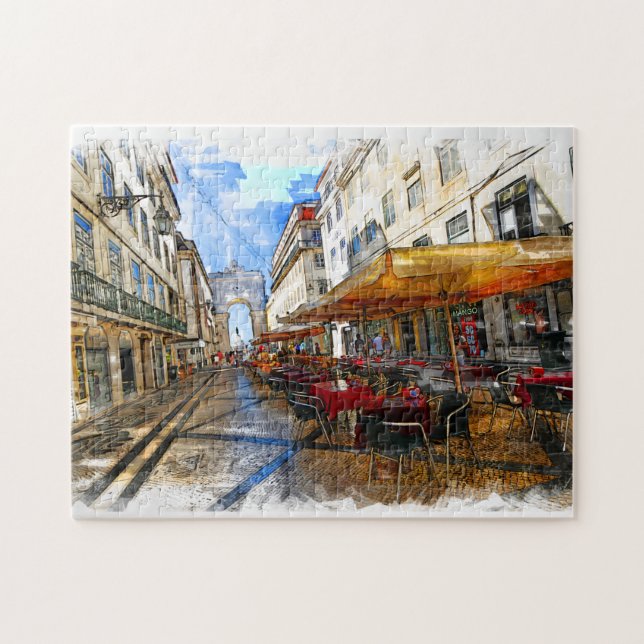 Quebra-cabeça O verdadeiro Portugal-Lisboa (Horizontal)