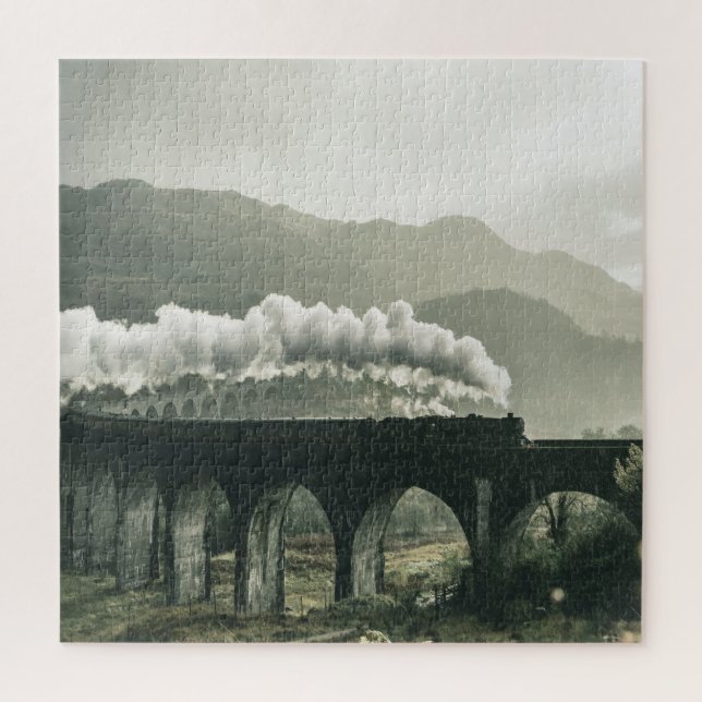 Quebra-cabeça O Viaduto Das Montanhas (Vertical)