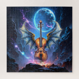 Quebra-cabeça O Violino Alado dos Reinos ao Luar