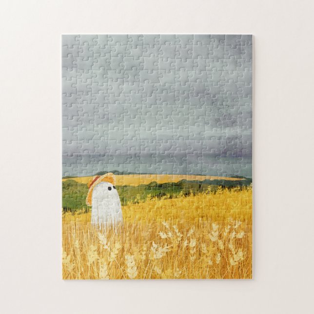 Quebra-cabeça O Wheatfield (Vertical)