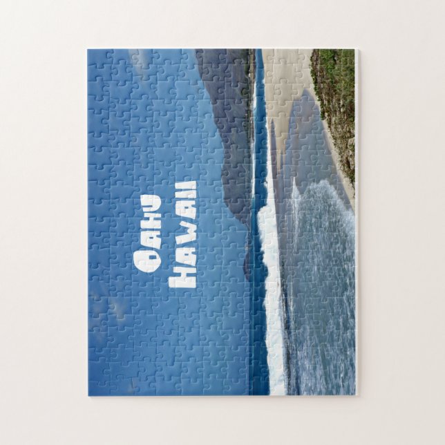 Quebra-cabeça Oahu, Havaí (Vertical)