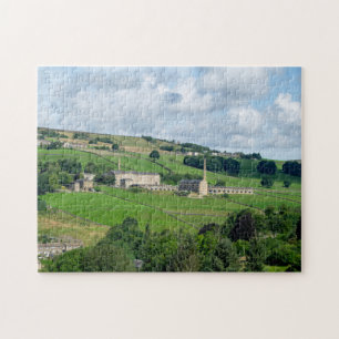 Quebra-cabeça Oats Royd Mill - Paisagem Histórica de Yorkshire