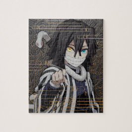 Quebra-cabeça Obanai Iguro Dourado